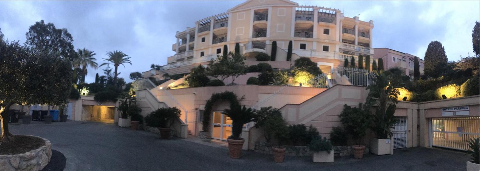 Appt Vue Mer Exceptionnelle Sur Baie De Cannes Exterior photo
